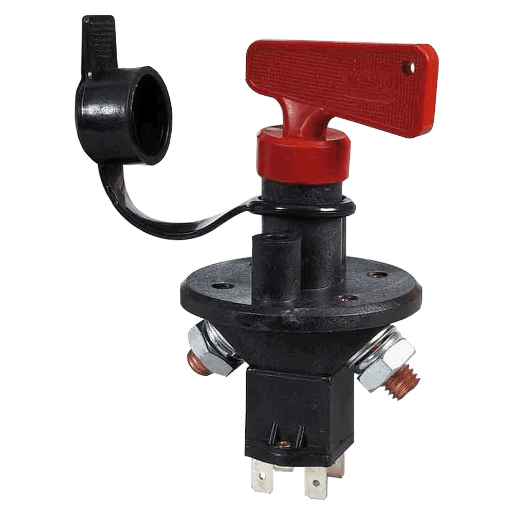 Plastic Type Battery Isolator Switch With Ignition Kill Isolator Switches & Keys Spare Parts
