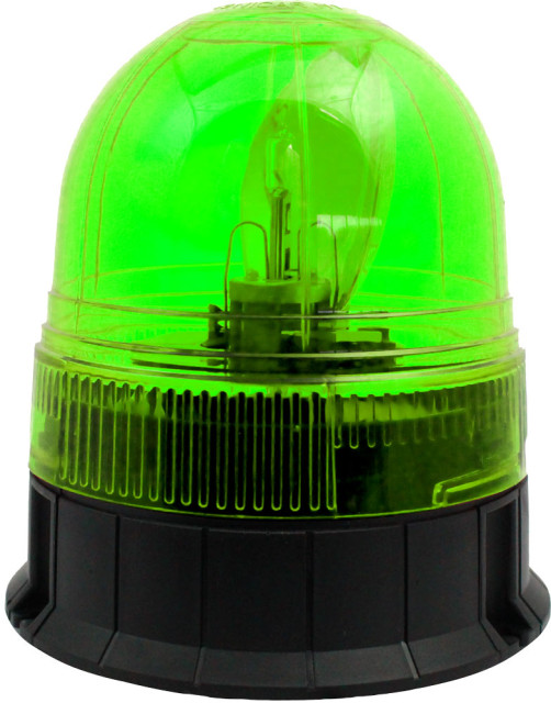 Green 1 Bolt Rotating Beacon (HEL1671)