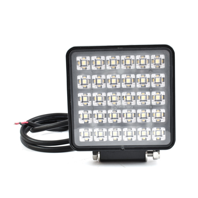 30W LED Worklamp Square c/w Switch (HEL2571)