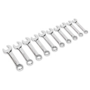 Stubby Combination Spanner 10Pc