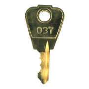 037 Merlo Telehandler Boom Lock Out Key (HKY0165)