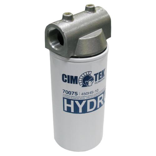 Gravity/Pumped Filter Head Kit 1" 10 Micron Filter Electric Oil