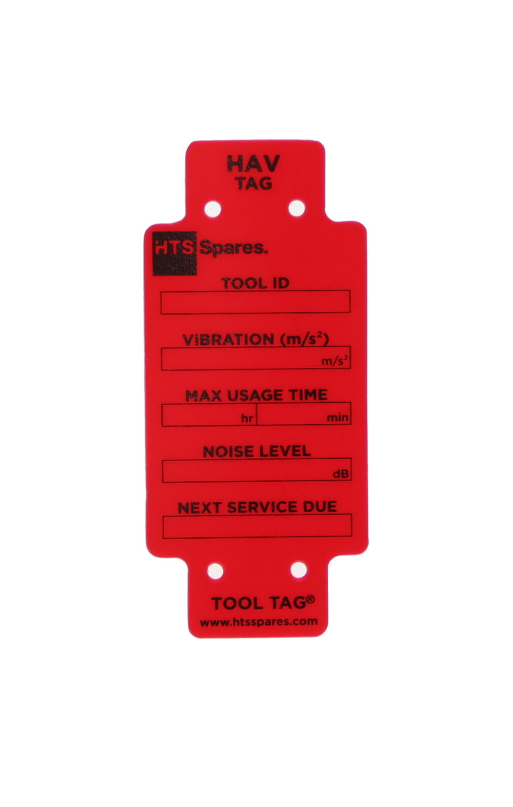 Hav-Tags Red | Pack Of 10