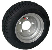10" Trailer Wheel & 145 Tyre 4X140 Pcd 195/50-10 98N D455mm