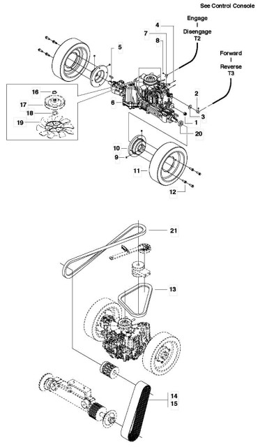 Husqvarna FS513 Transaxle Wheels | Husqvarna FS513 Floor Saw | Buy