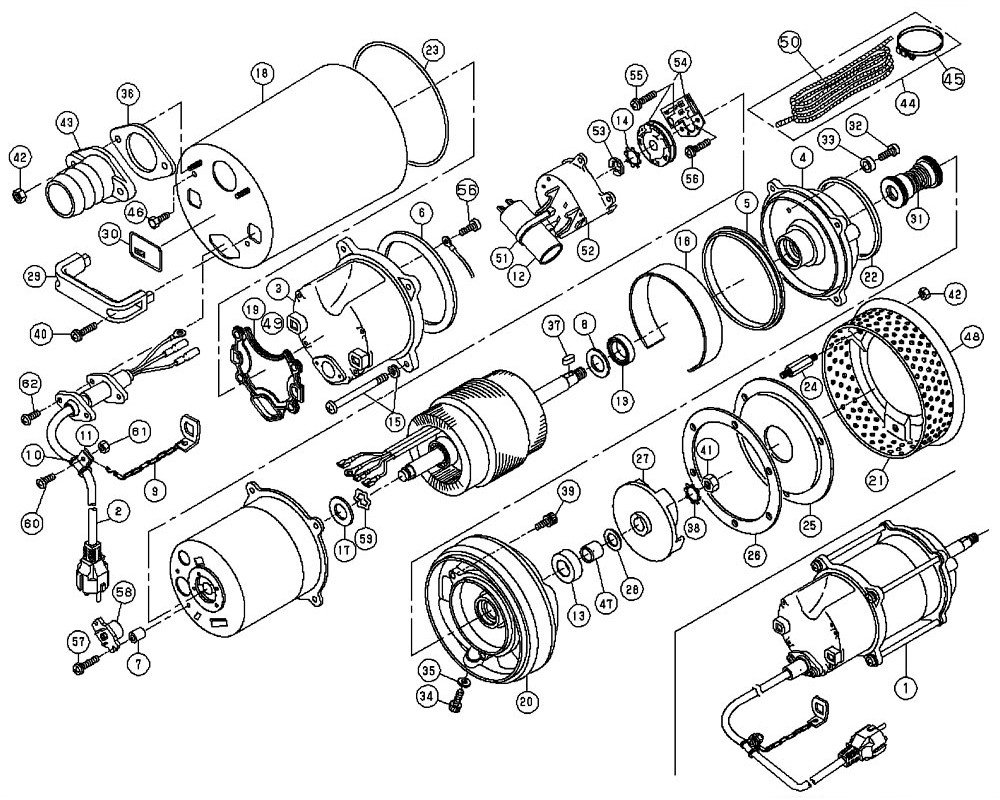 PONSTAR WATER PUMP PARTS | Buy Online | Construction Plant Spares
