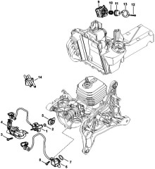 Stihl TS480i, TS500i Parts