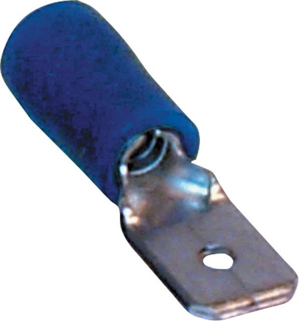 Blue Male Spade Crimp Terminal 6.3mm Buy Spares Online