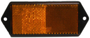 Amber Reflector Bolt-On 51X102mm