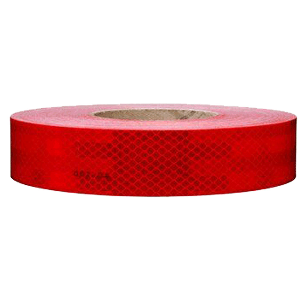 Red Conspicuity Tape S/A 55mm X 12.5M