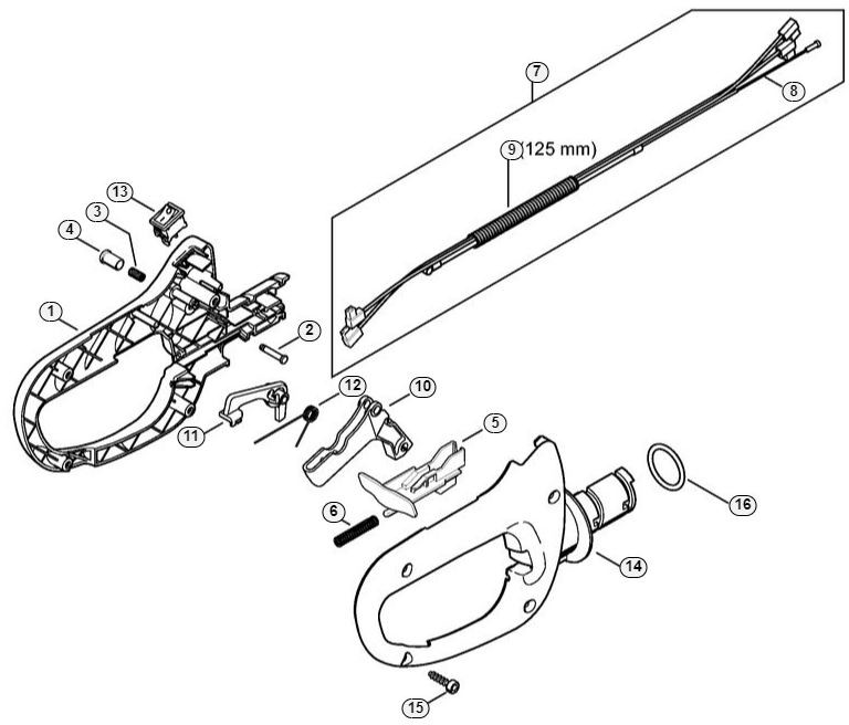 HS82RC-E Control Handle (Old Type)